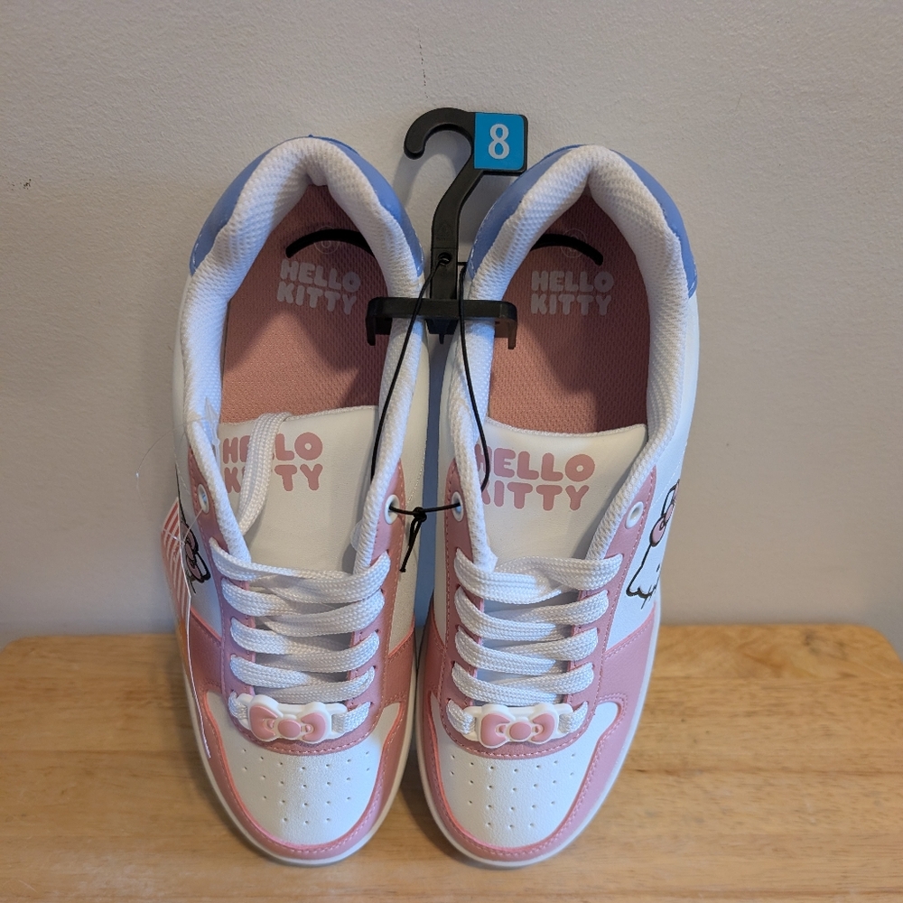 Hello Kitty Pink and White Sneakers for Kids